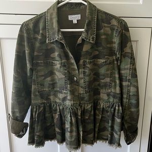 Mud Pie Camouflage Jacket